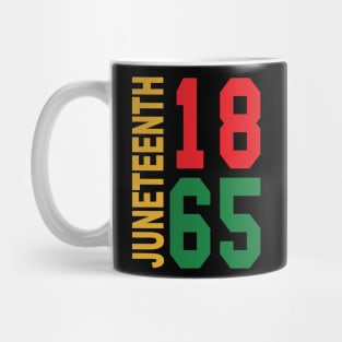 Black Proud African American for Juneteenth Mug